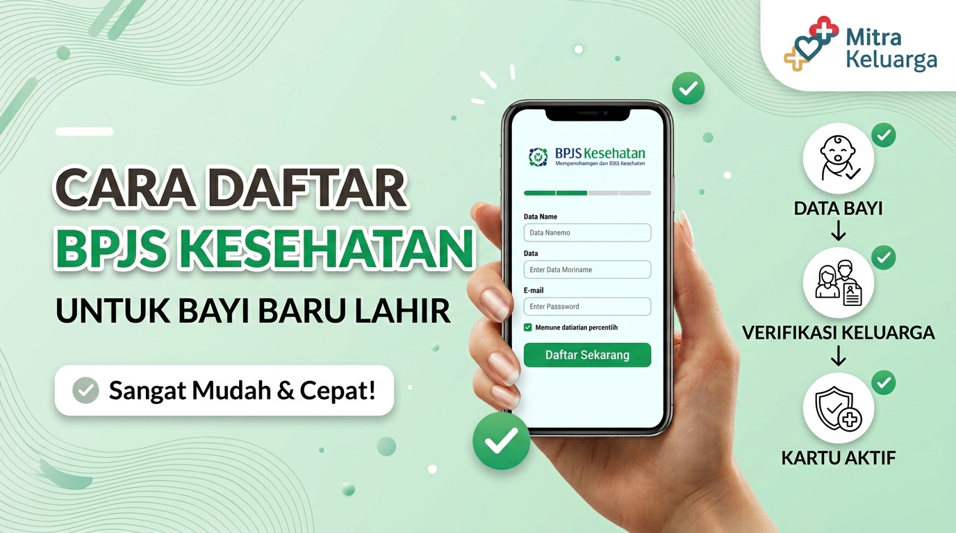 Cara Daftar BPJS Kesehatan untuk Bayi Baru Lahir Sangat Mudah