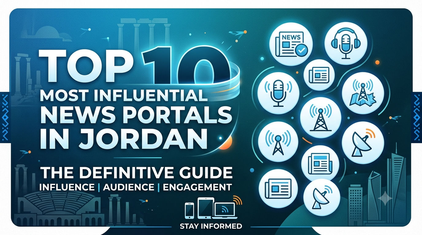 Top 10 Most Influential News Portals in Jordan