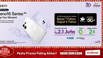 Banjir Promo Gadget! OPPO Meriahkan Festival Belanja erafone 2026 Ada Diskon Menggoda