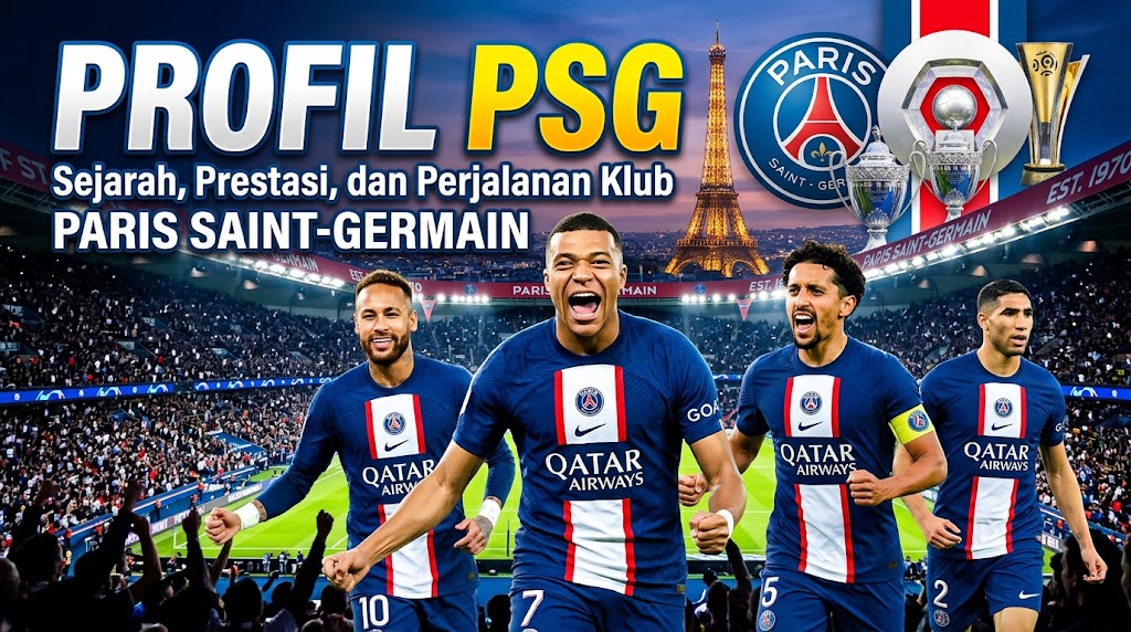 Profil PSG: Sejarah, Prestasi, dan Perjalanan Klub Paris Saint-Germain