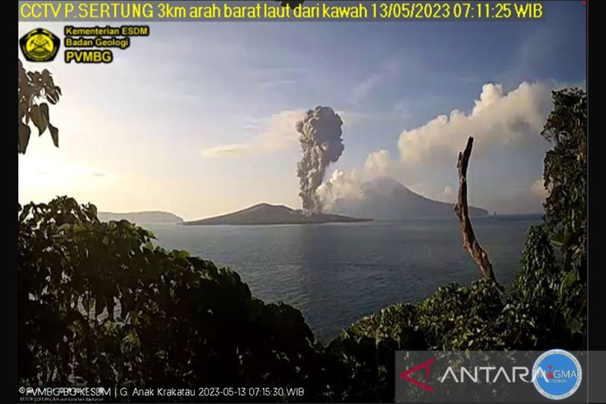 Dampak Erupsi Anak Krakatau: Daftar Daerah yang Terapkan PJJ dan Kondisi Terkini Aktivitas Vulkanik