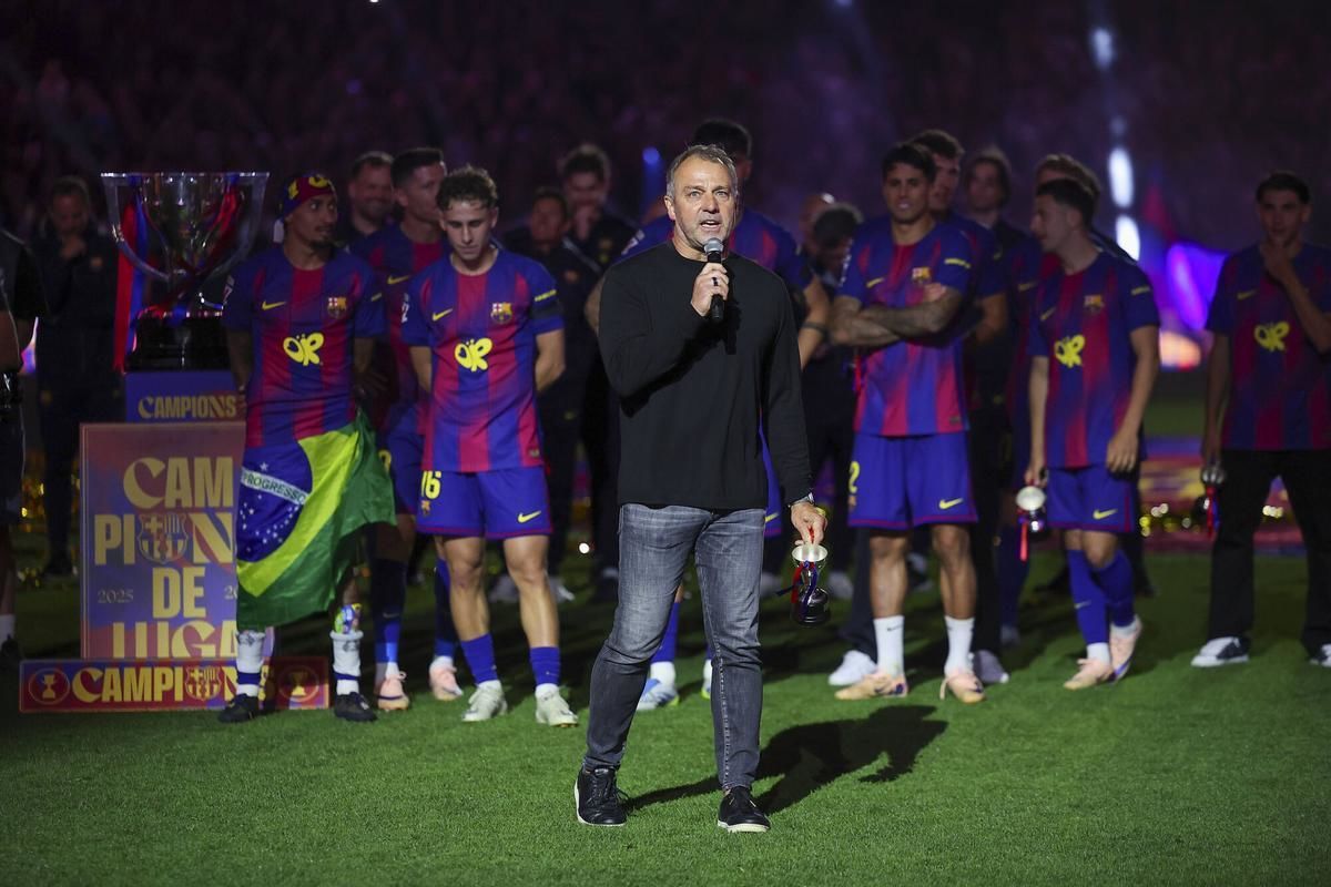 Dominasi Barcelona di Spotify Camp Nou: Hansi Flick Puji Performa Gemilang Raphinha