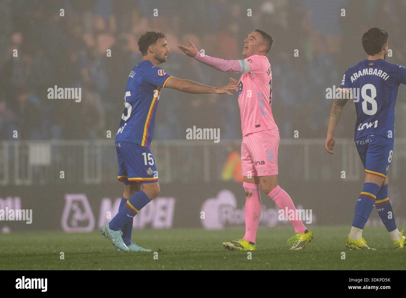 Drama di Coliseum: Getafe vs Celta Berakhir Imbang Meski Celta Unggul Jumlah Pemain