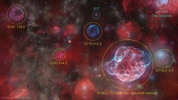 Keajaiban Kosmos: NASA Pamer Hantu 5 Bintang Meledak dalam Satu Foto yang Menakjubkan