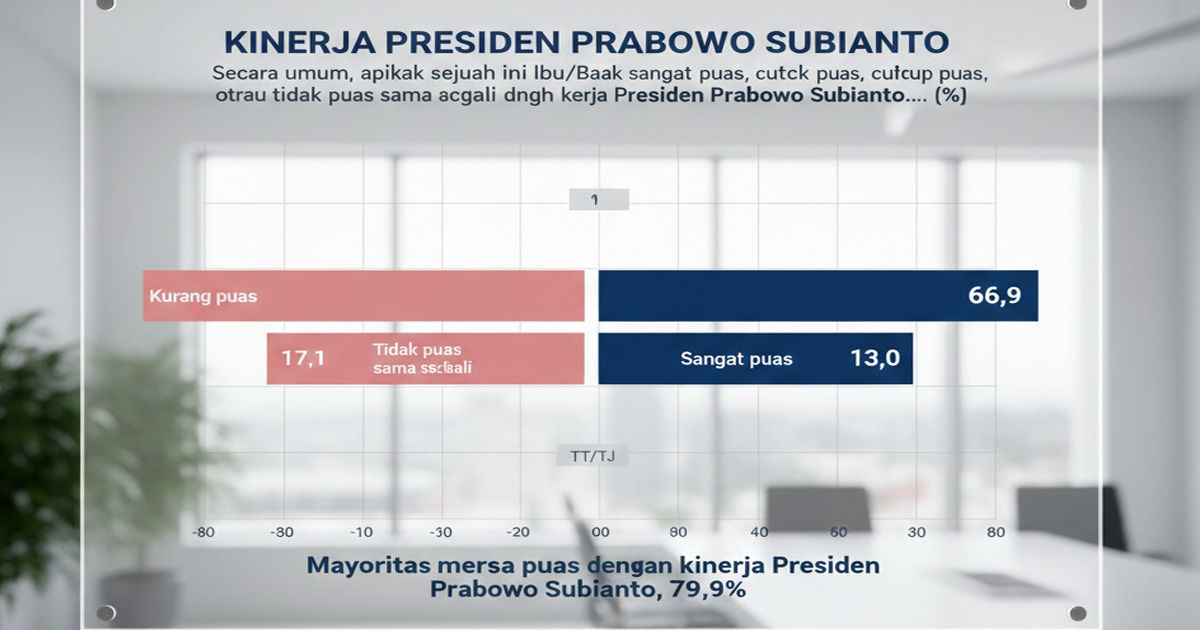 Kontradiksi Data vs Persepsi: Gerindra Kritik Kinerja Bakom Terkait Rendahnya Approval Rating Prabowo