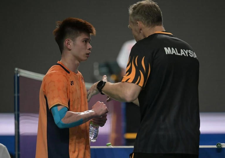 Masa Depan Tunggal Putra Malaysia: Kenneth Jonassen Berikan Dukungan Penuh untuk Leong Jun Hao