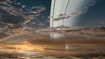 Menjelajahi Keindahan Visual: Matahari Dilihat dari Setiap Planet di Bima Sakti Saturnus Paling Magis