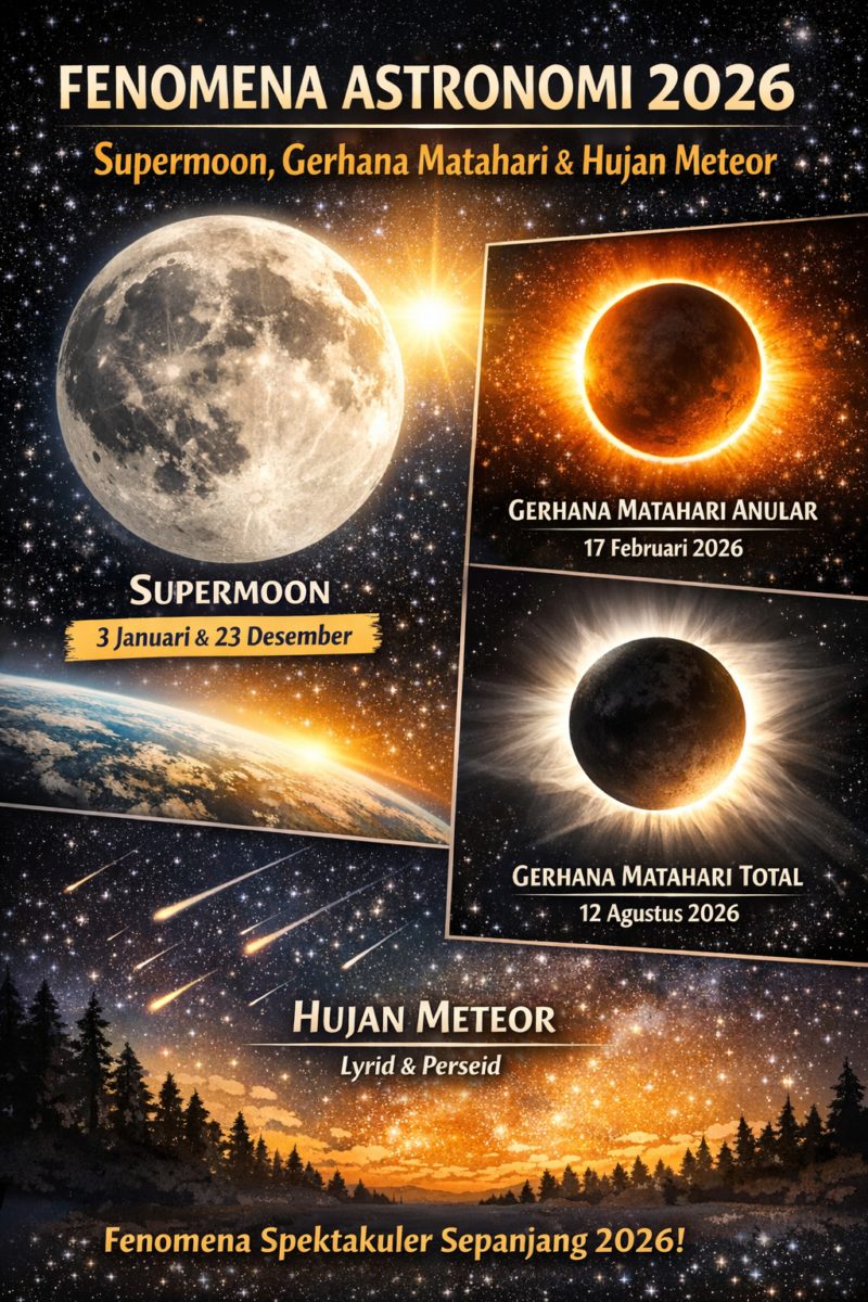 Siapkan Kamera Anda! Deretan Fenomena Langit Spektakuler September 2026 Bakal Hiasi Cakrawala