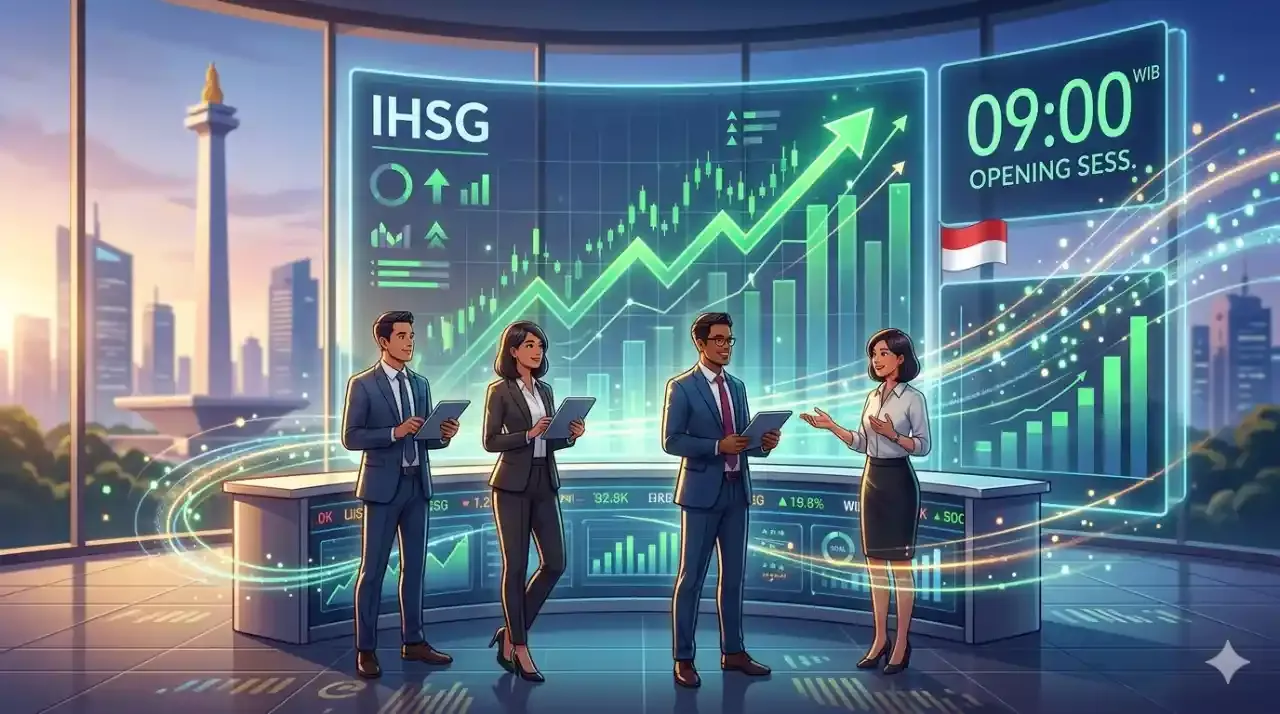 Sinyal Hijau Pasar Modal: IHSG Berpeluang Melaju ke Level 6.666, Simak Rekomendasi Saham Pilihan!