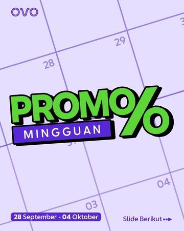 Strategi OVO Manjakan Pengguna Lewat Promo Banjir Cashback dan Diskon Besar