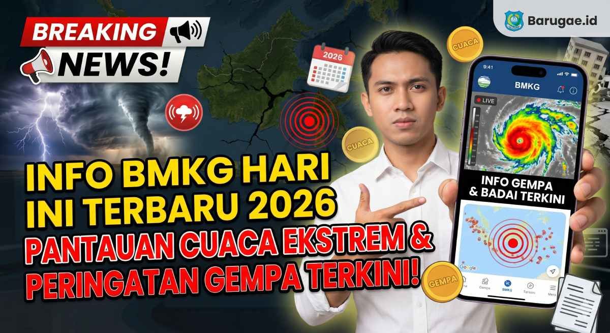 Waspada Cuaca Ekstrem dan Aktivitas Seismik: Update Info BMKG Hari Ini untuk Seluruh Indonesia