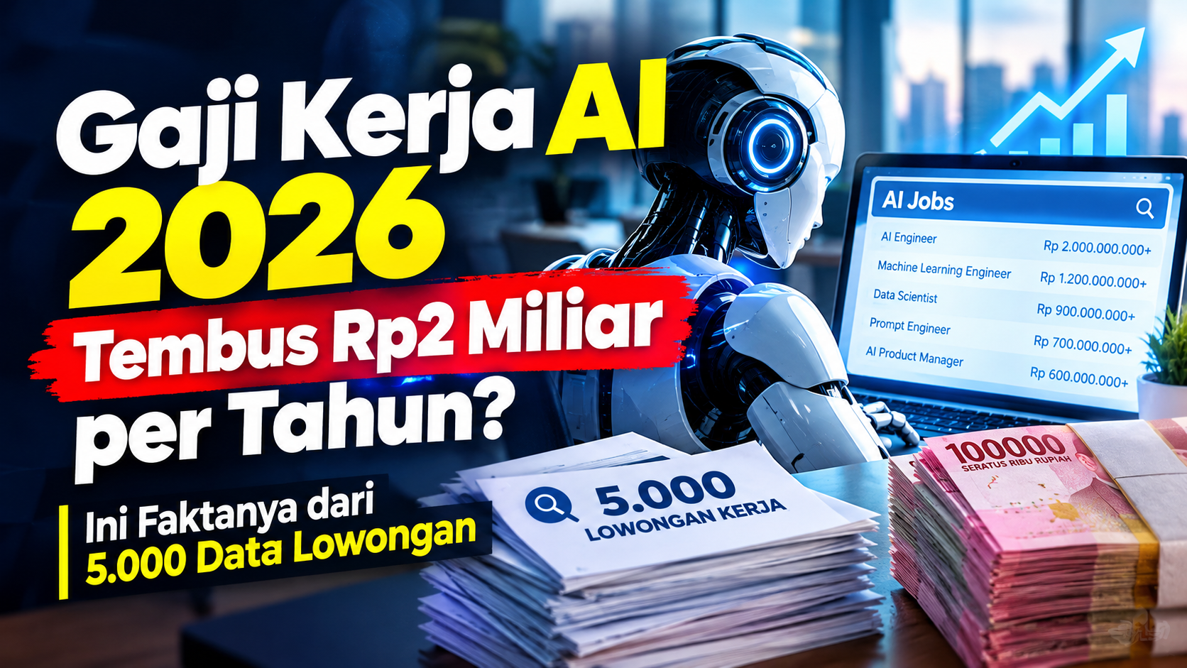 Gaji Kerja AI 2026_ Tembus Rp2 Miliar