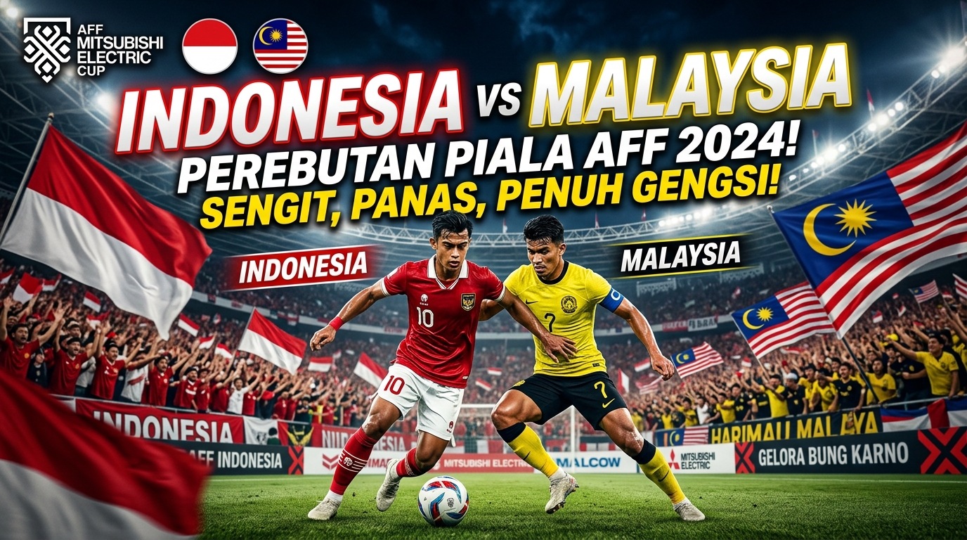 Indonesia Vs Malaysia Mirip dengan Brasil Vs Argentina