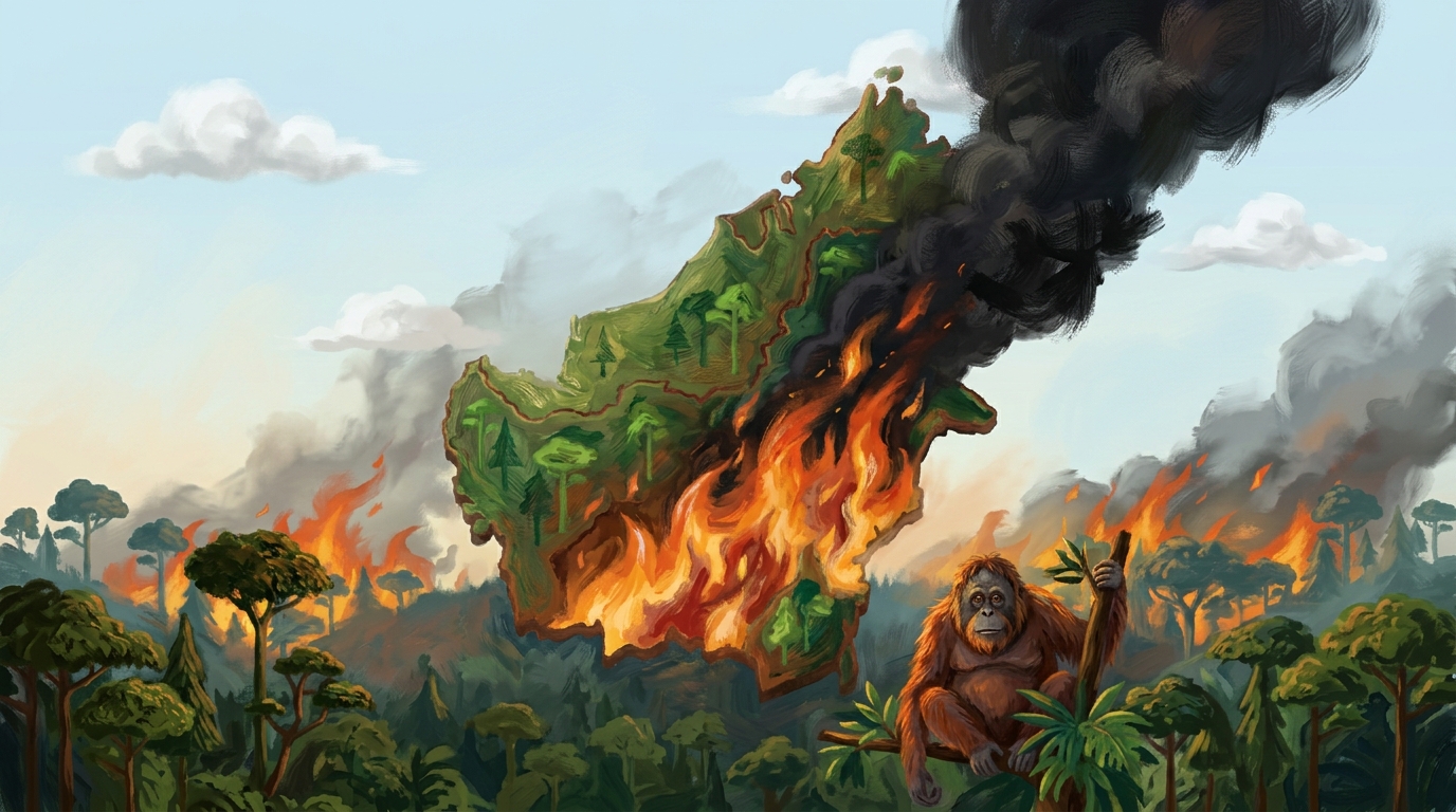 Penyebab Kebakaran Hutan Kalimantan dan Dampaknya Bagi Lingkungan