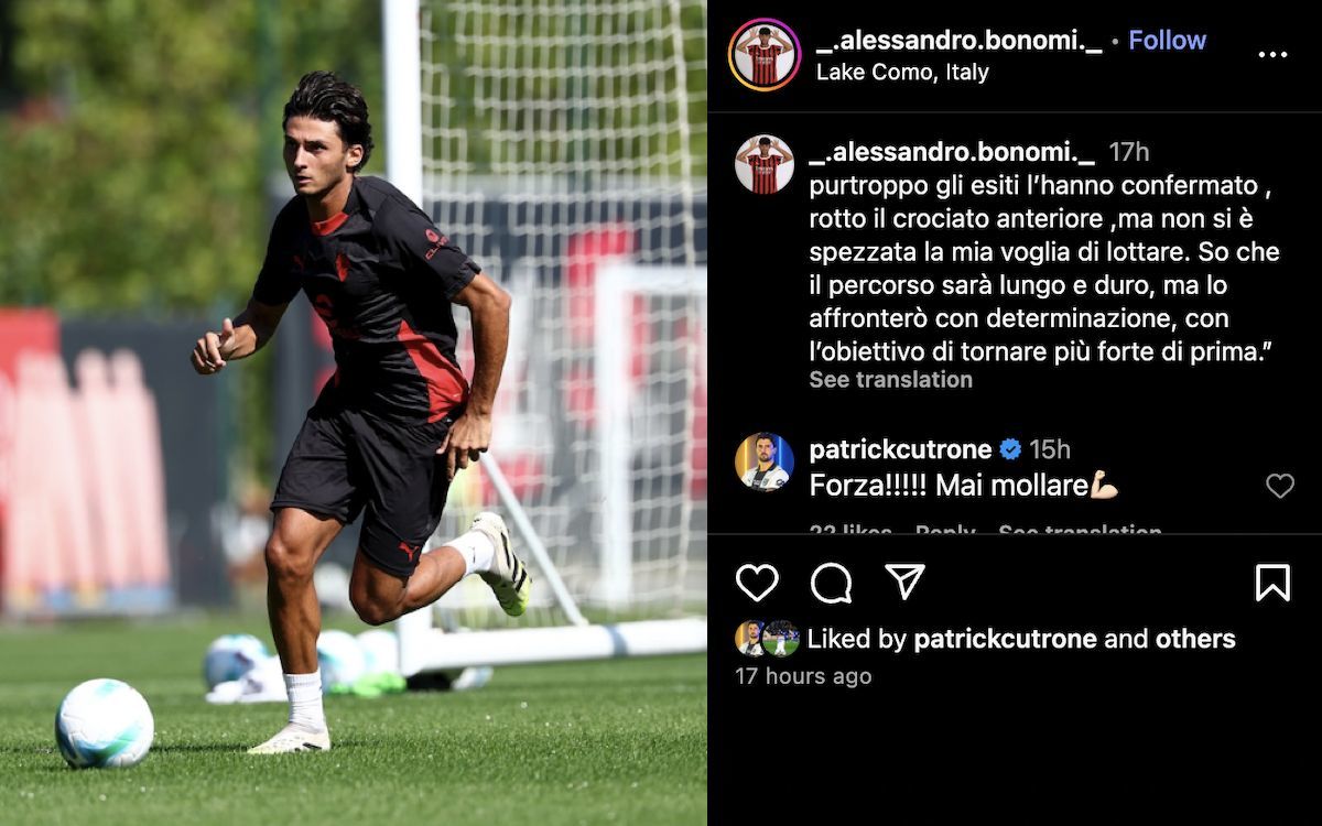 Alessandro Bonomi Bersinar Lagi: Gol Kemenangan Setelah Setahun Absen Memukau Milan Futuro