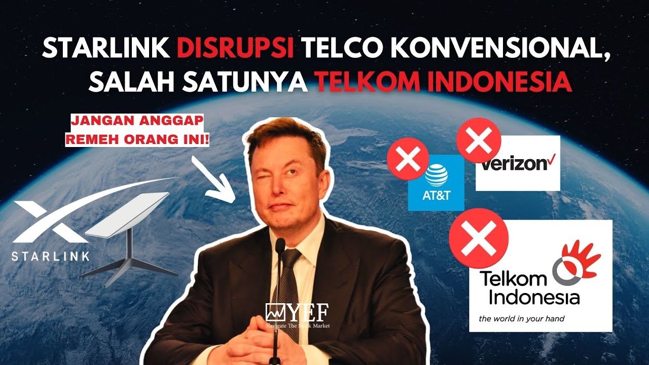 Ancaman Nyata Starlink Guncang Pasar Telekomunikasi Global, Operator Raksasa Mulai Ketar-Ketir