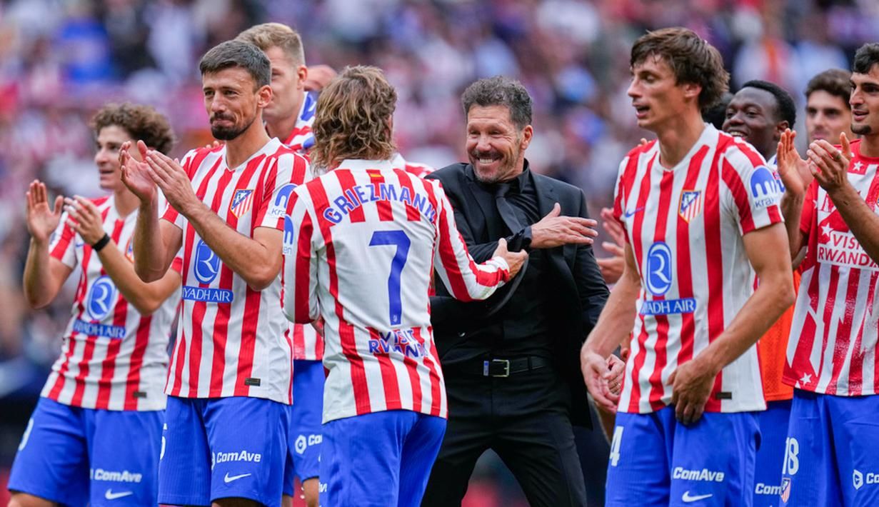 Atletico Madrid Raih Kemenangan 2-0 atas Man United, Simeone Tegaskan Tim Masih Bisa Meningkat