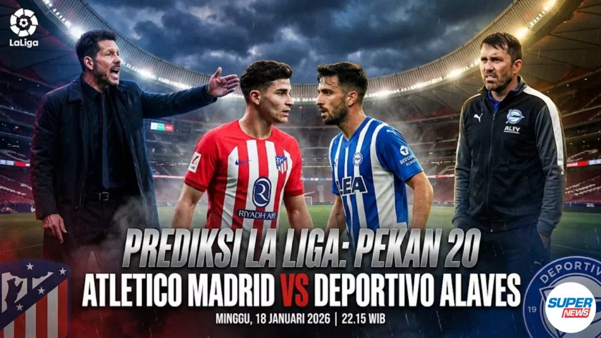 Atletico Madrid Usung Misi Bangkit dan Perbaiki Rekor Tandang Kontra Alaves