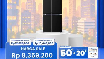 Berburu Promo Elektronik: Kulkas SBS 480L Diskon Gede di Transmart Full Day Sale Oktober 2026