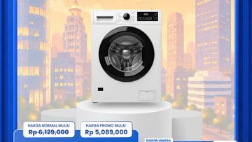 Borong Perabot Rumah Tangga! Diskon Asyik Mesin Cuci Front Load 7KG di Transmart Full Day Sale Segera Hadir