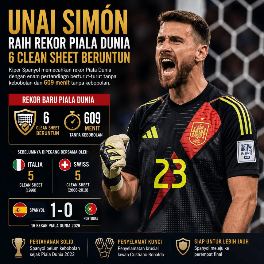 Dari Pemain 'Malas' Menjadi Penjaga Gawang Terbaik Dunia: Kisah Inspiratif Unai Simon