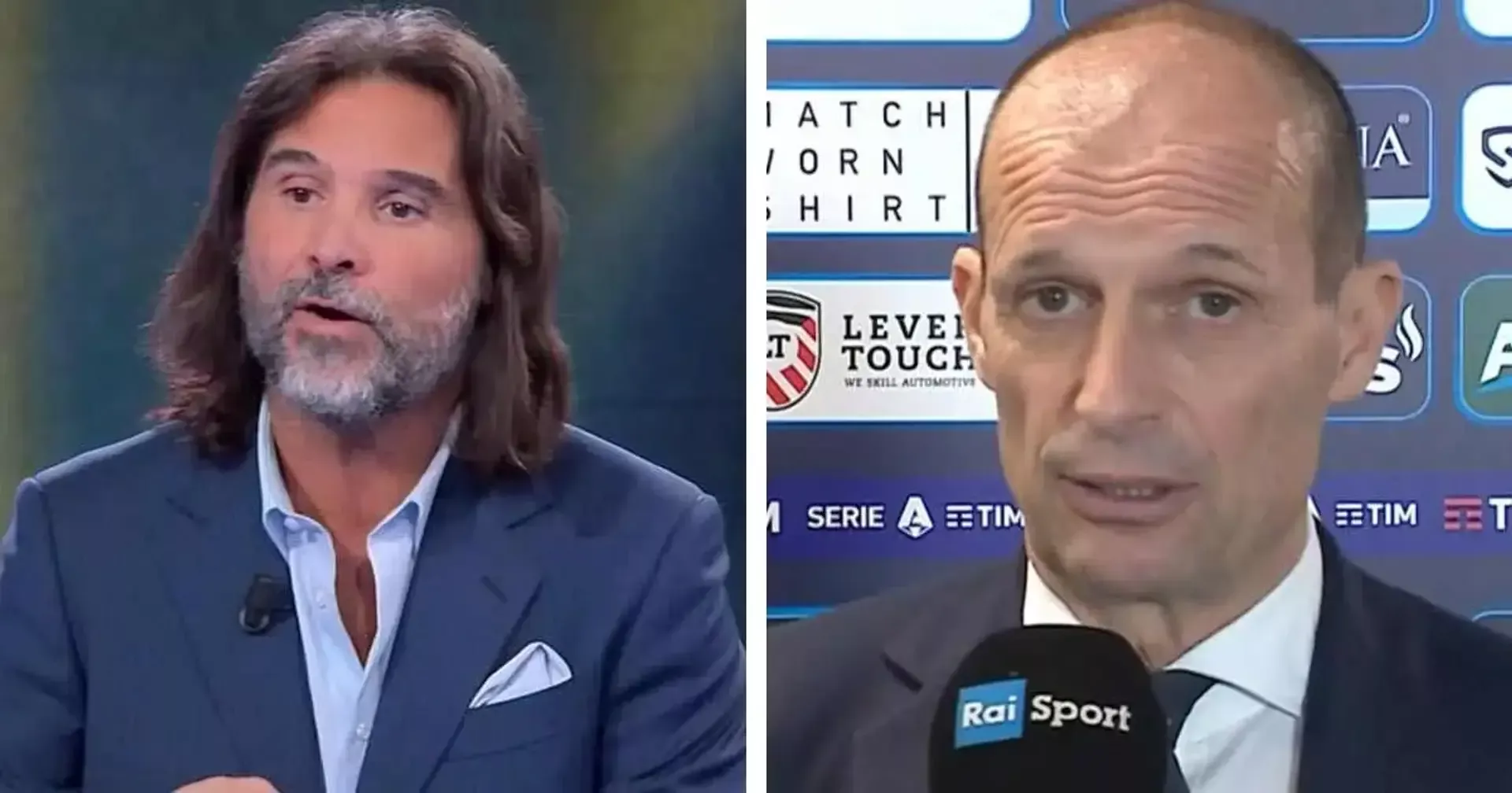 Debat Panas Liga Italia: Cruciani Minta Daniele Adani Ungkap Sosok Jurnalis Pembela Max Allegri