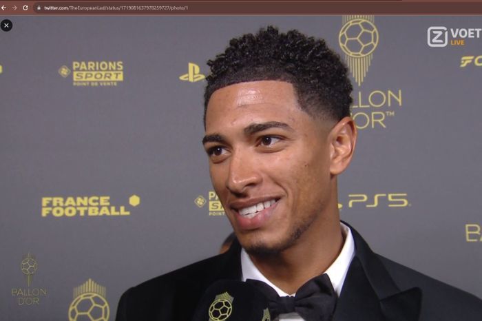 Di Balik Absennya dari Panggung Ballon d'Or, Jude Bellingham Justru Dinobatkan sebagai Pesepak Bola Paling Seksi di Dunia