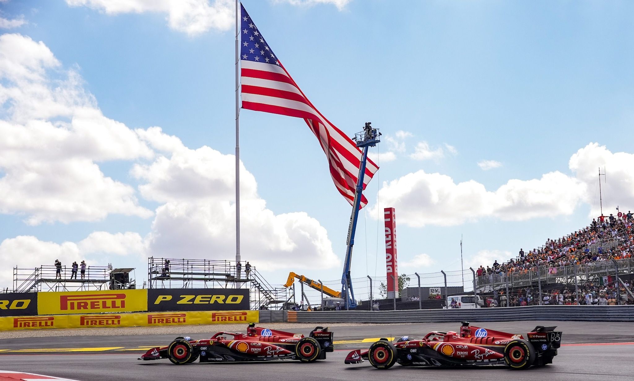 Dominasi Awal di Circuit of the Americas: Leclerc Bawa Ferrari Unggul Verstappen Terpaut di Austin