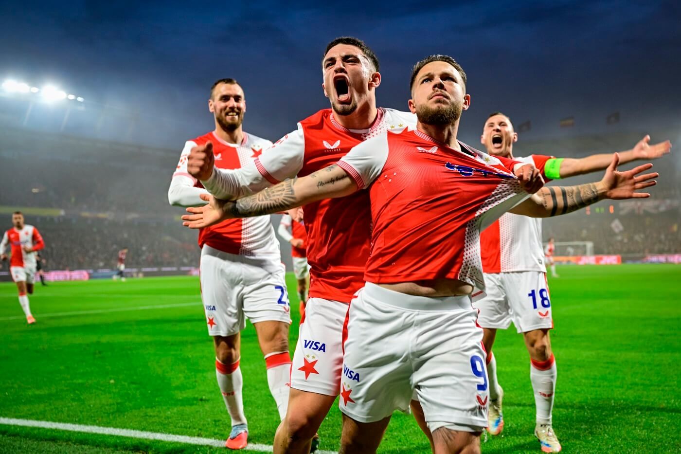 Dominasi Tak Terbendung, Slavia Praha Perpanjang Jarak Puncak Klasemen Usai Bungkam Zlín