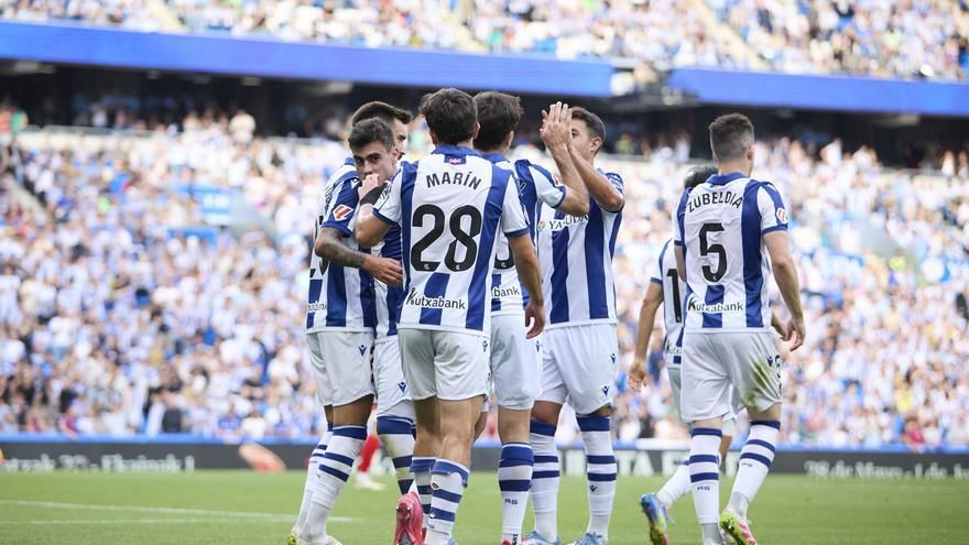 Dominasi Total! Real Sociedad Hancurkan Perlawanan Málaga di LaLiga EA Sports
