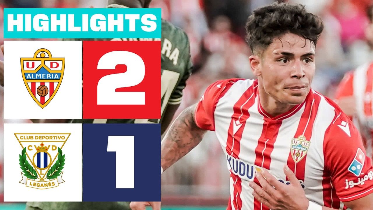 Dominasi Total UD Almería: Hancurkan Perlawanan Leganés Lewat Pesta Gol di Butarque