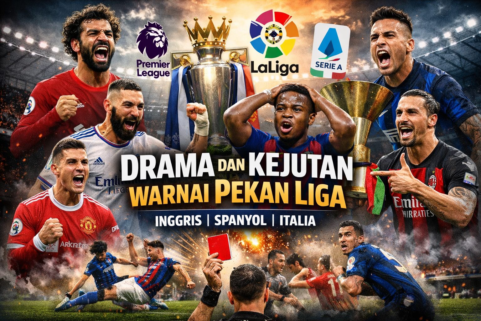 Drama 8 Gol di Serie A: Performa Spektakuler dan Kejutan Pekan Kedelapan