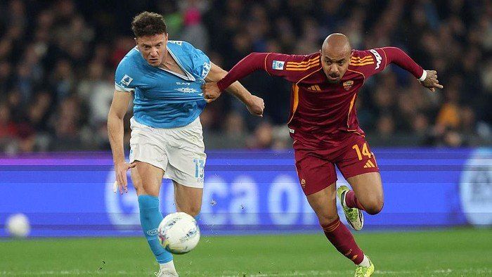 Drama Enam Gol Napoli Tahan Imbang Roma: Derby del Sole Berujung 3-3 di Stadio Maradona