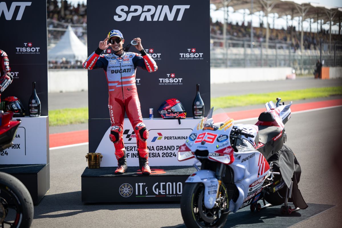 Drama Mandalika: Marc Marquez Manfaatkan Blunder Jorge Martin untuk Raih Kemenangan Sprint Race MotoGP Indonesia