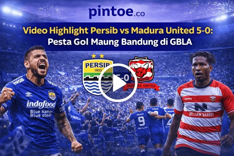 Drama Menit Akhir di Pamekasan: Gol Mitkov Bawa Madura United Bungkam Persib Bandung