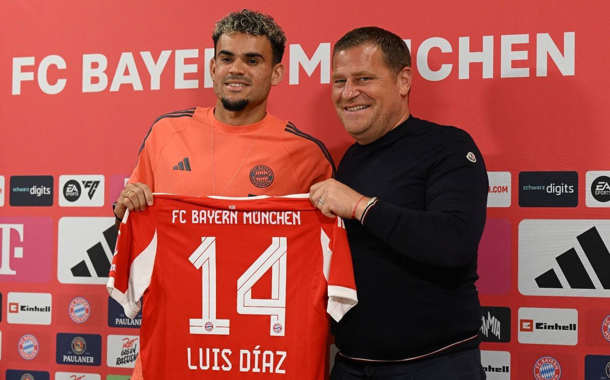 Dukungan Penuh Max Eberl: Mengapa Bayern Munich Tetap Mengandalkan Luis Diaz di Tengah Performa Menurun?