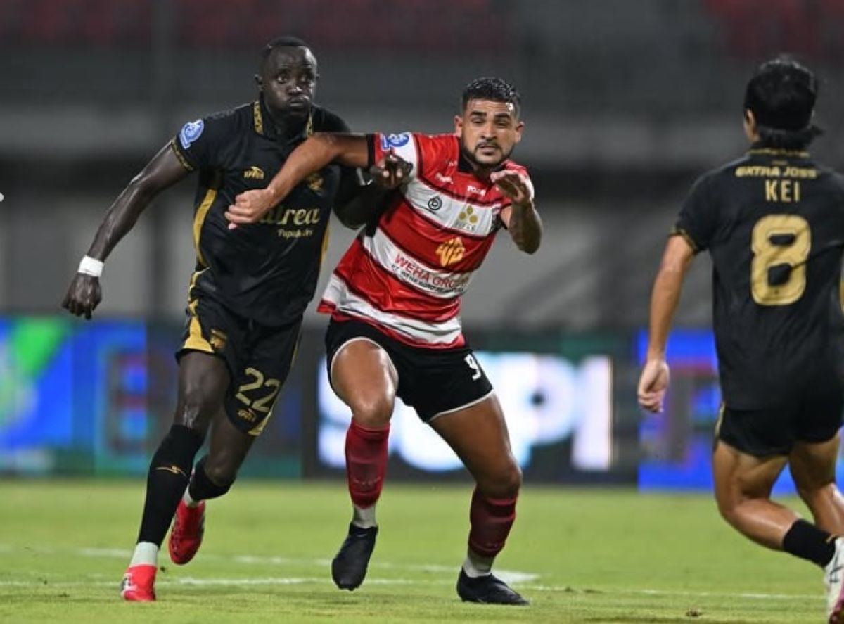 Eduardo Barbosa Mengamuk! Persik Kediri Hentikan Tren Sempurna Madura United di BRI Super League
