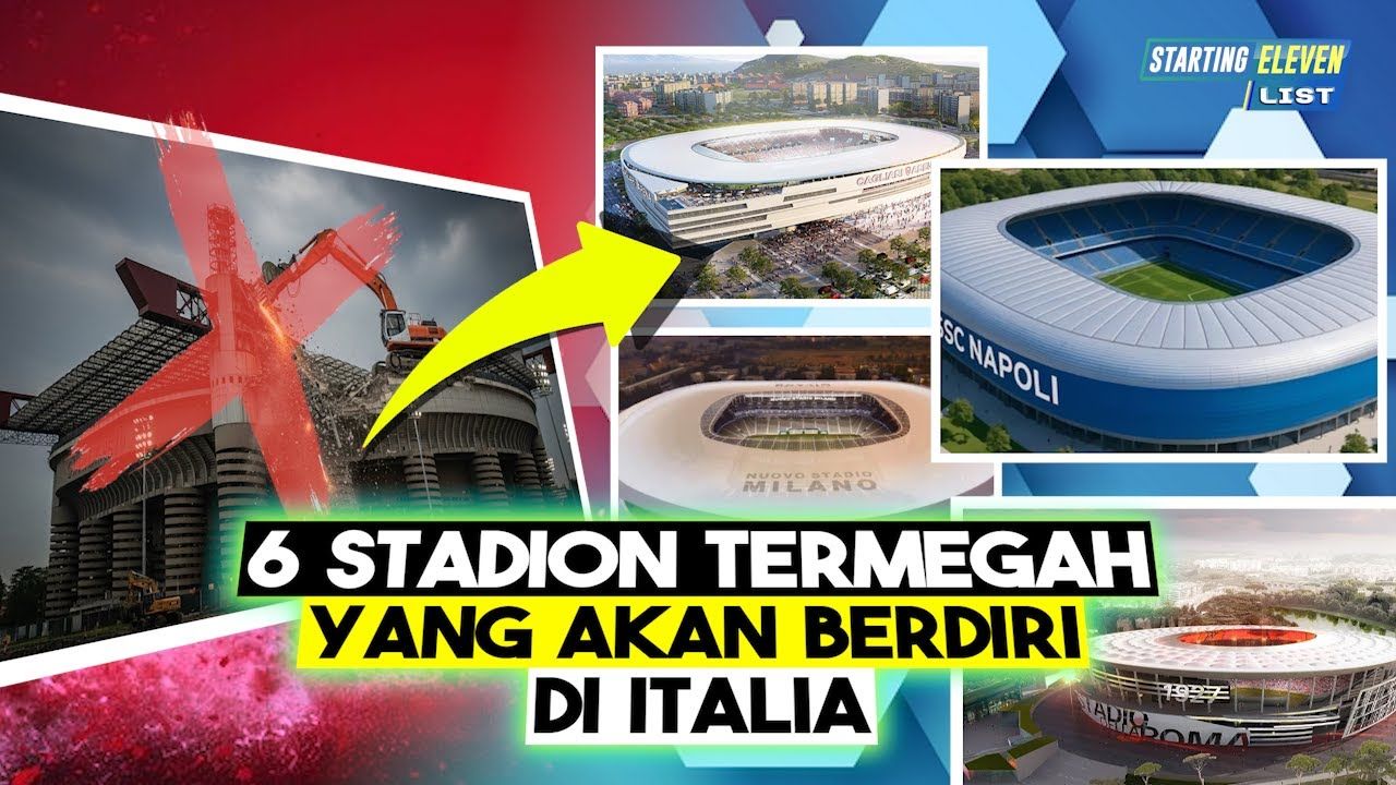 Era Baru Sepak Bola Italia: Proyek Megah Generali Stadium Segera Terwujud