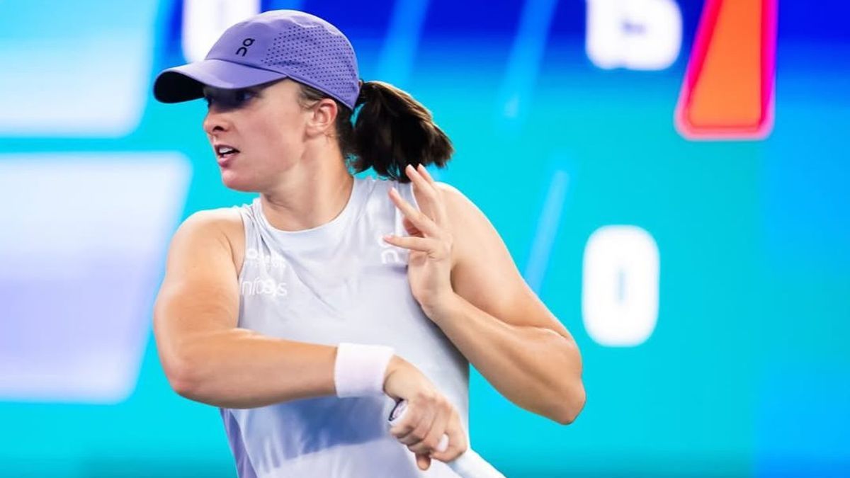 Fisioterapis Iga Swiatek Kuak Alasan Ia Tak Mundur Dari Semifinal Di Wuhan