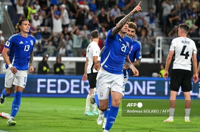 Italia Hantam Polandia 6-2, Gol Ndour Masuk Nominasi Puskas Menjadi Sorotan Utama