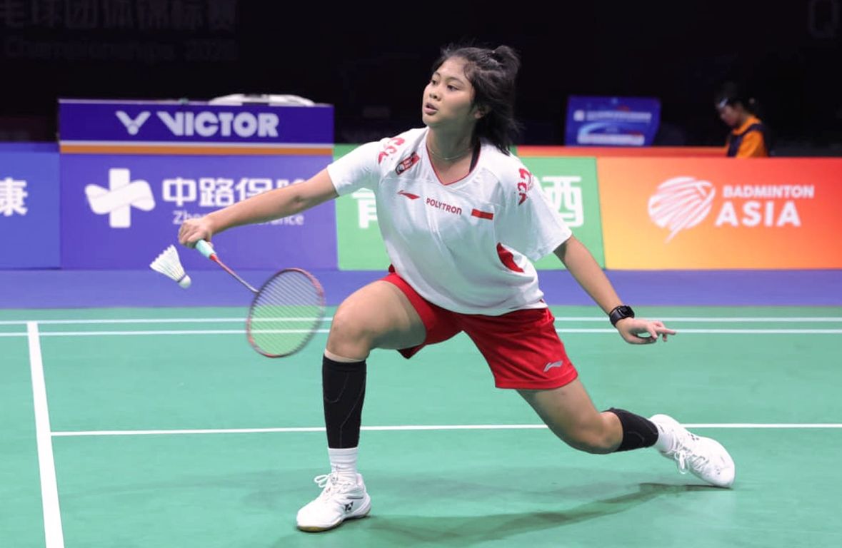 Kejutan Besar! Thalita Wiryawan Tumbangkan Juara Dunia Junior Goh Jin Wei di Malaysia Super 100