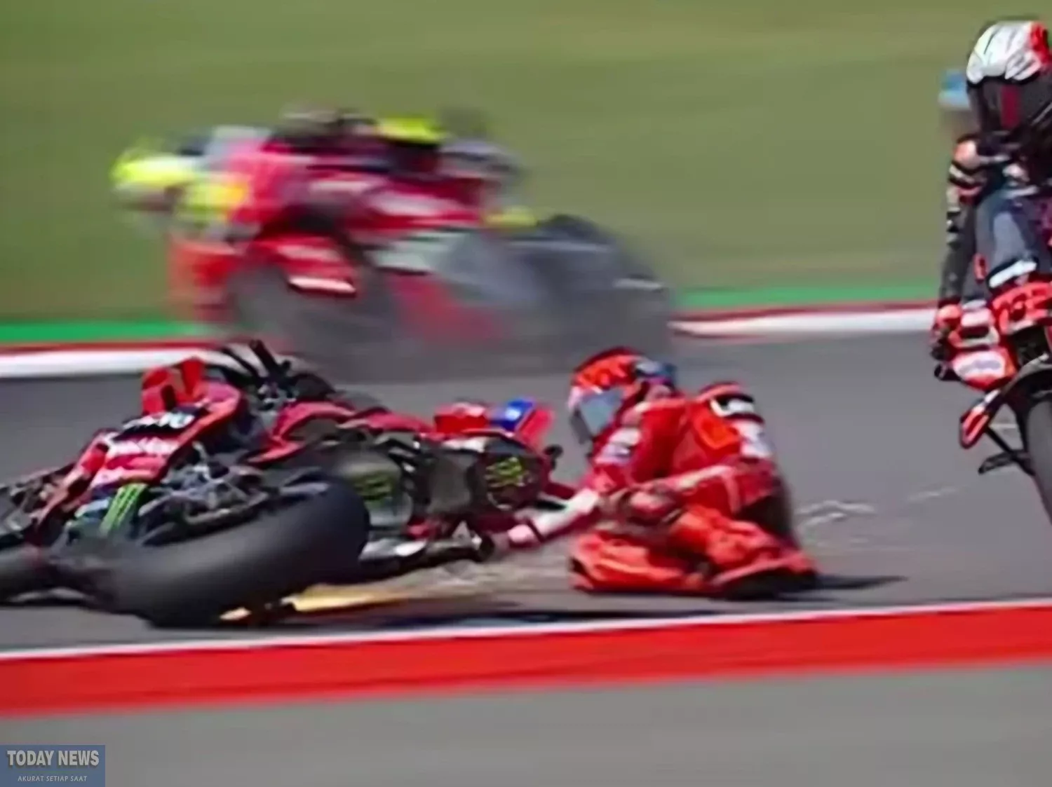 Kejutan di Mandalika! Marc Marquez Sabet Kemenangan Usai Jorge Martin Melakukan Blunder Fatal