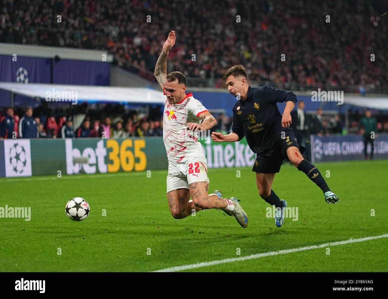 Kemenangan Dramatis di Liga Champions: David Raum Puji Perjuangan RB Leipzig Usai Kalahkan PSV
