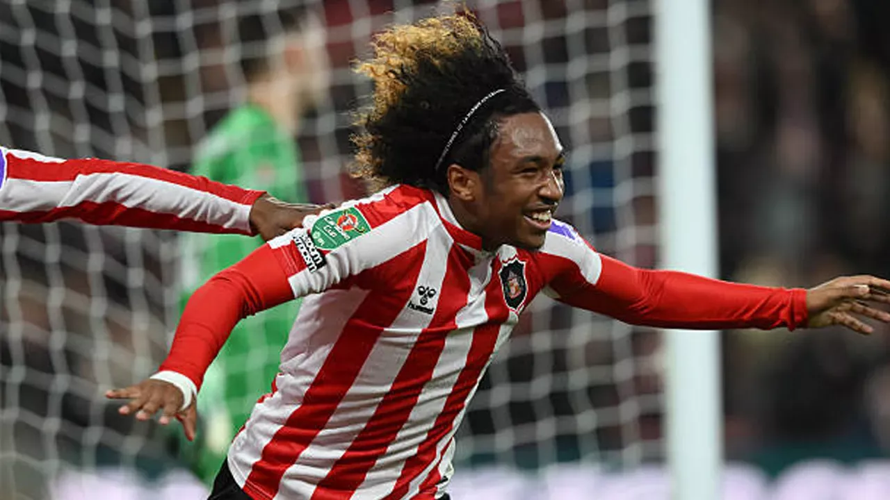 Kerja Keras Malick Fofana Terbayar Gol Perdana untuk Sunderland Jadi Momen Spesial