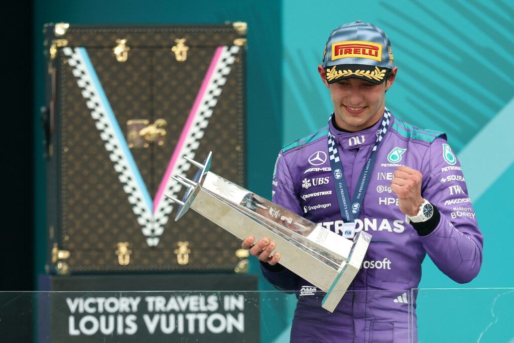 Kimi Antonelli Juara GP Amerika Serikat, Pesta Gelar Terpaksa Ditunda