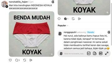 Kontroversi Simbol Negara: Celana Dalam Merah Putih Netizen RI Murka ke Warga Malaysia