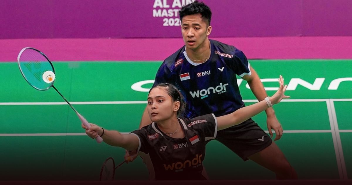 Langkah Verrell-Bernadine Terhenti di Semifinal Kudus Indonesia Masters 2026