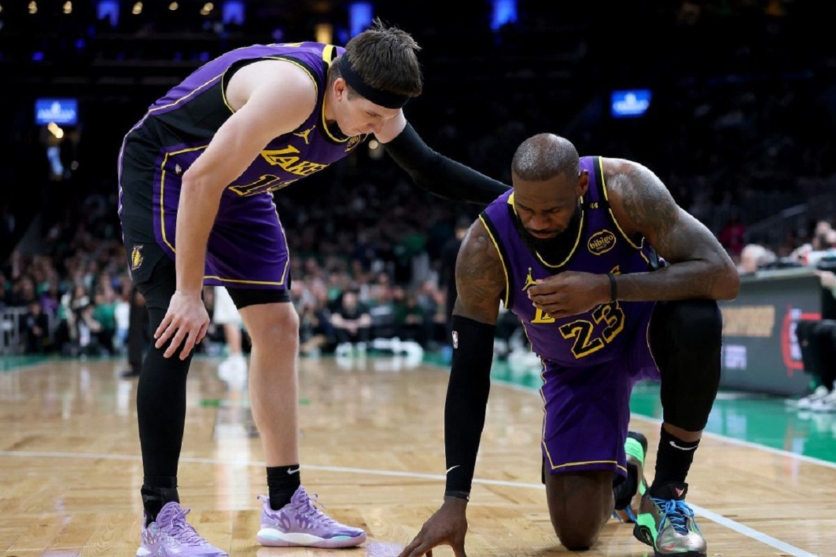 LeBron James Terjebak Cedera: Tantangan Besar Menyongsong Musim NBA Baru