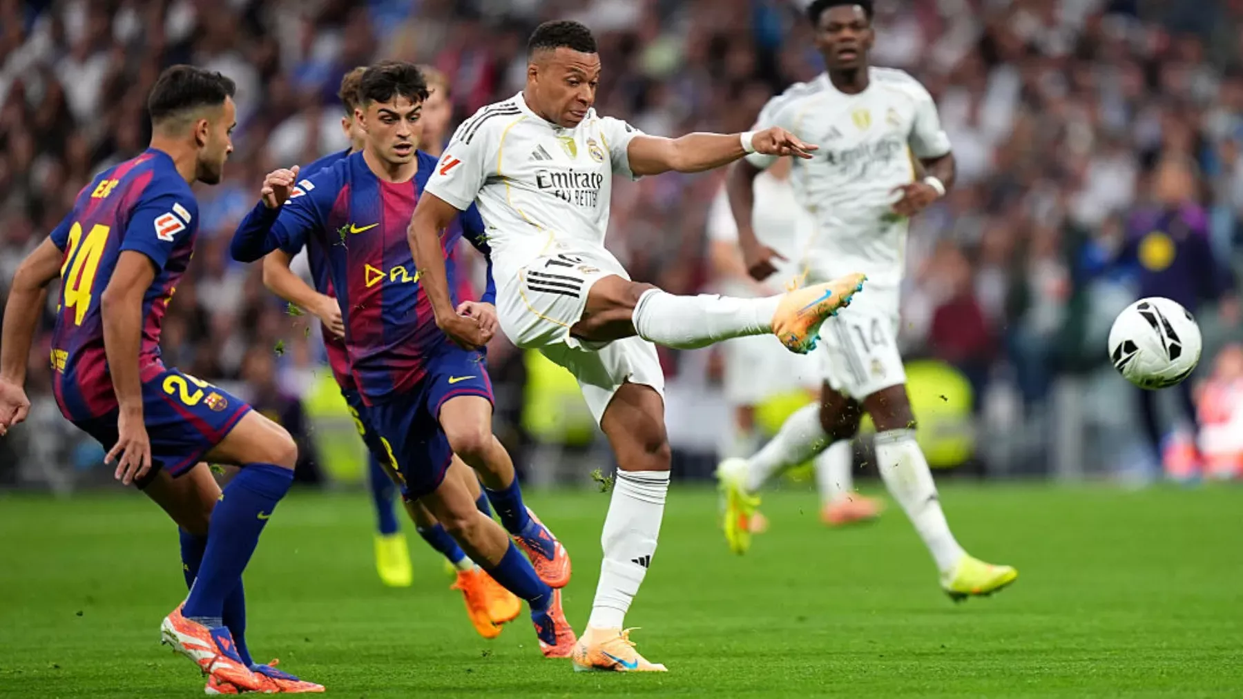 Mbappé Mengamuk di Spotify Camp Nou, Real Madrid Bungkam Dominasi Barcelona di El Clasico