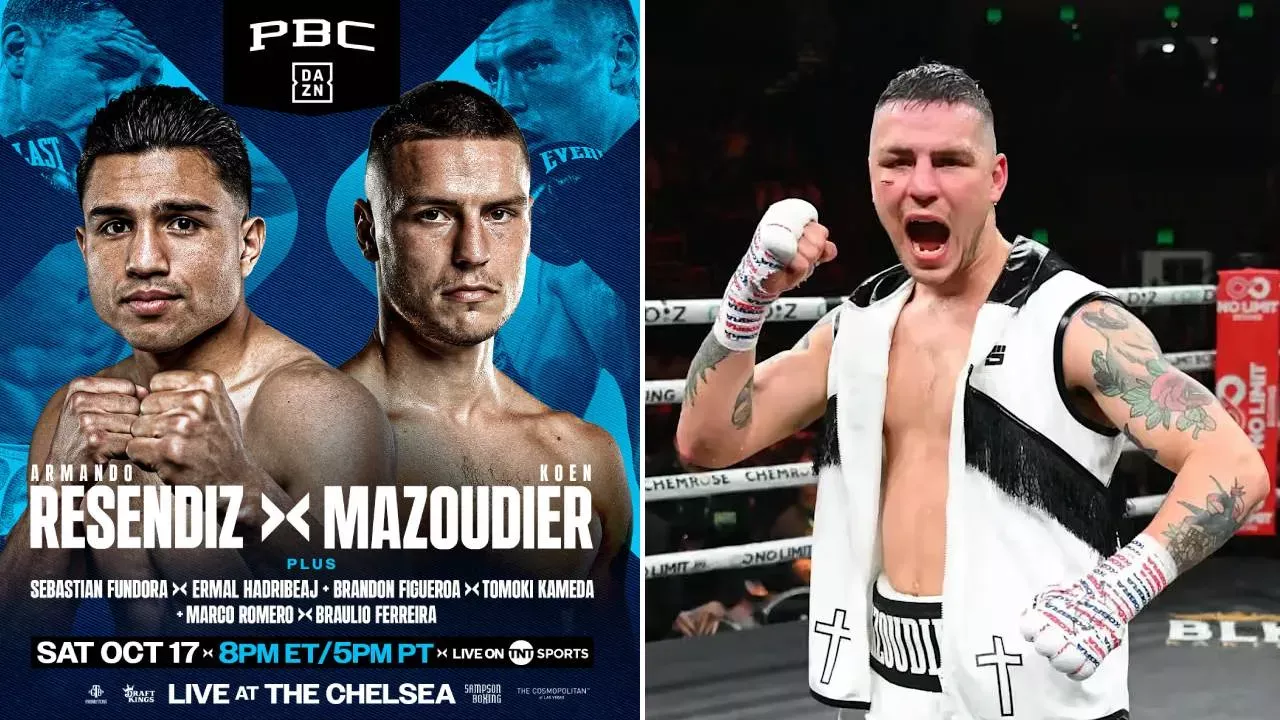 Mentalitas Underdog: Koen Mazoudier Siap Hadapi Mantan Juara Dunia Armando Resendiz di Las Vegas